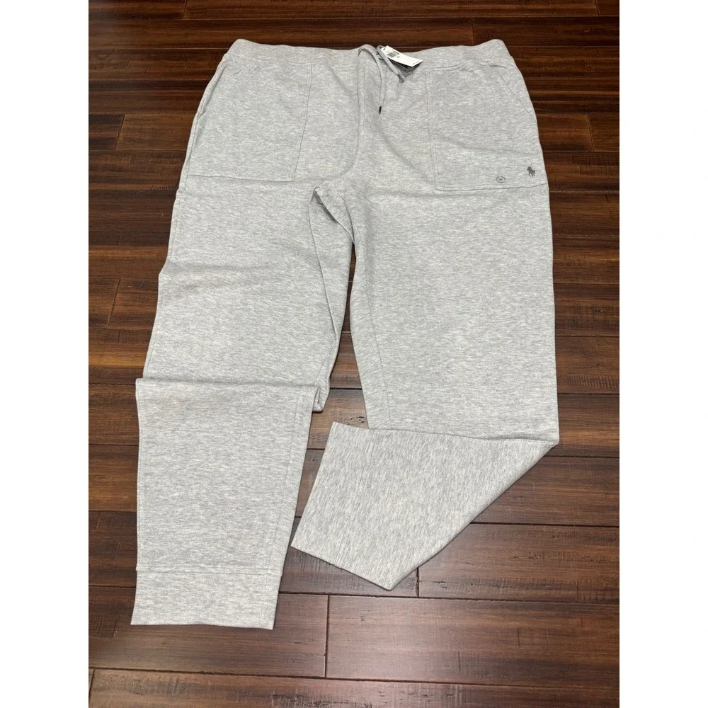 Polo Ralph Lauren Mens 3XLT Gray Fleece Sweatpants Joggers NWT